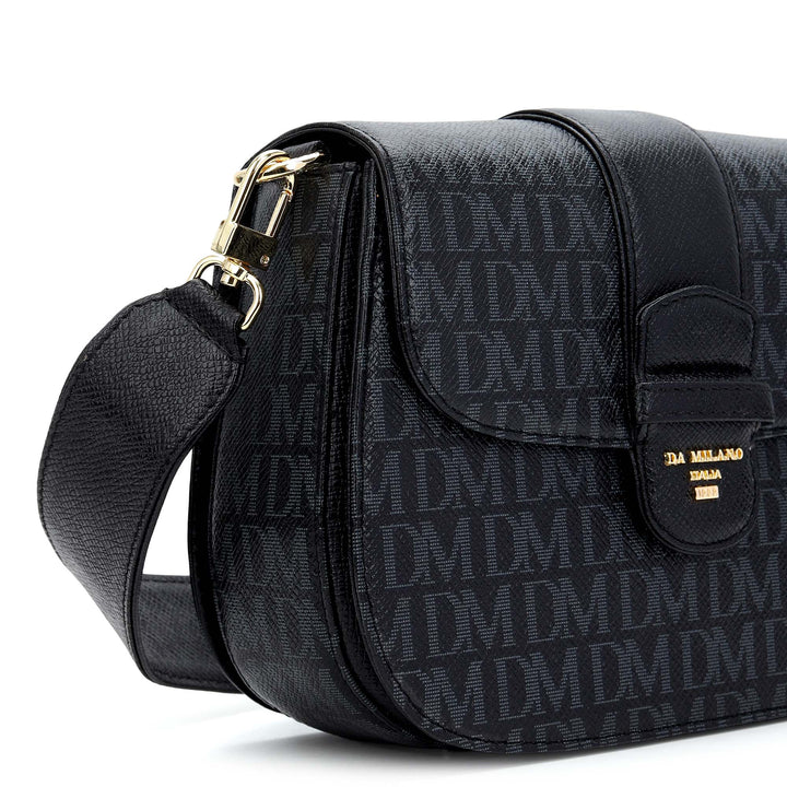 Monogram Sling Bag - Black