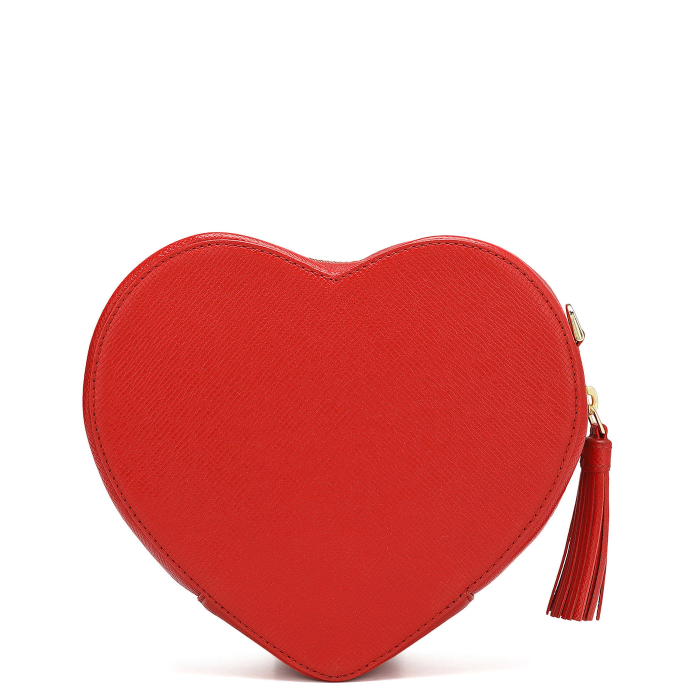 Amore Small Franzy Leather Sling Bag - Red