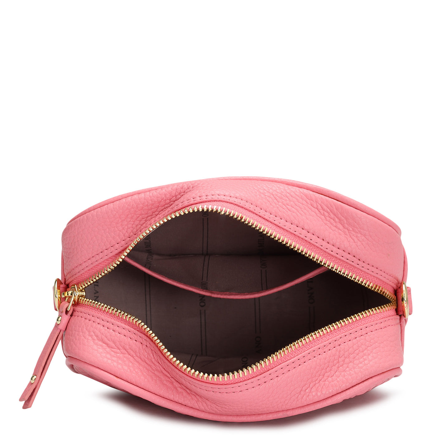 Small Monogram Leather Sling - Hyper Pink