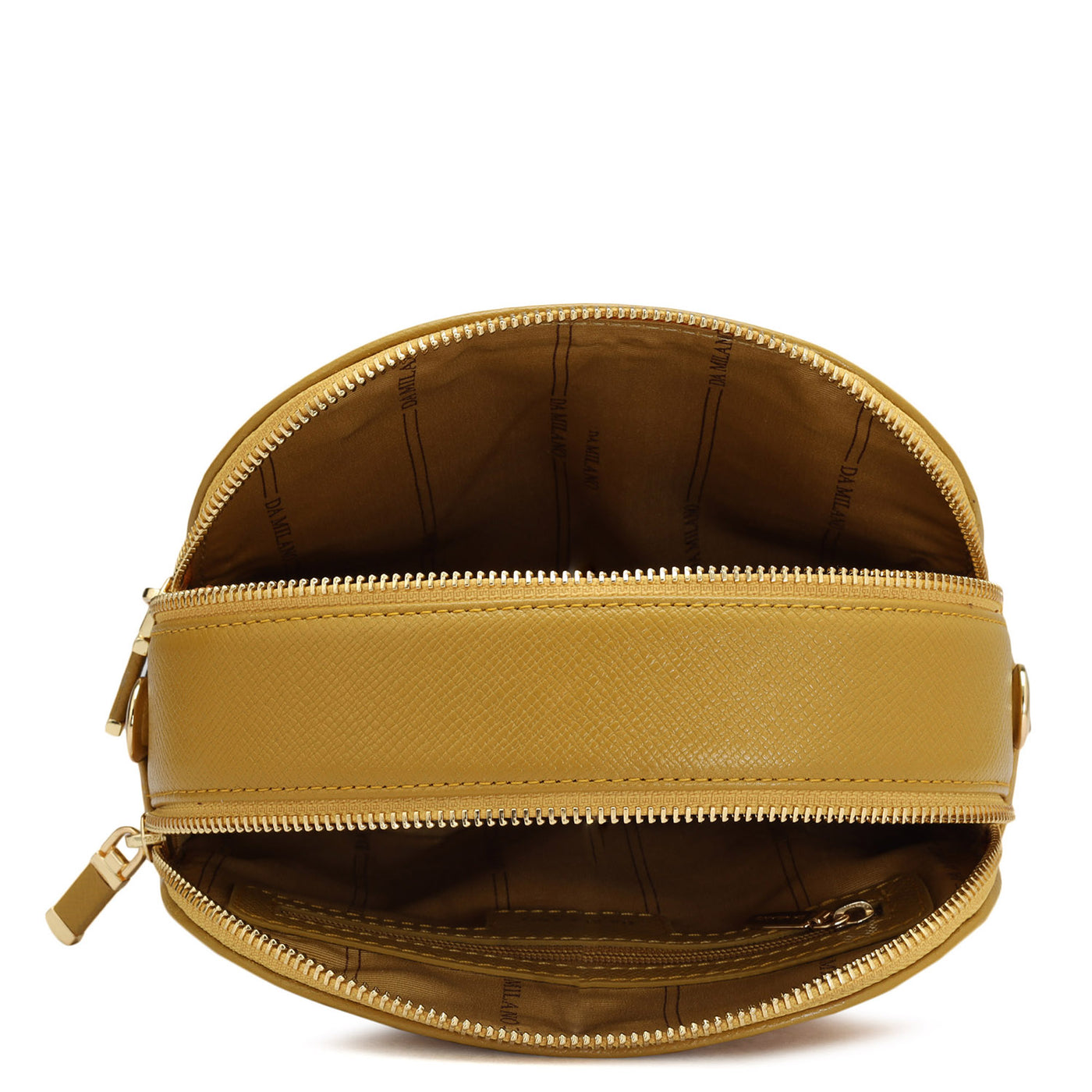 Small Croco Leather Sling - Honey
