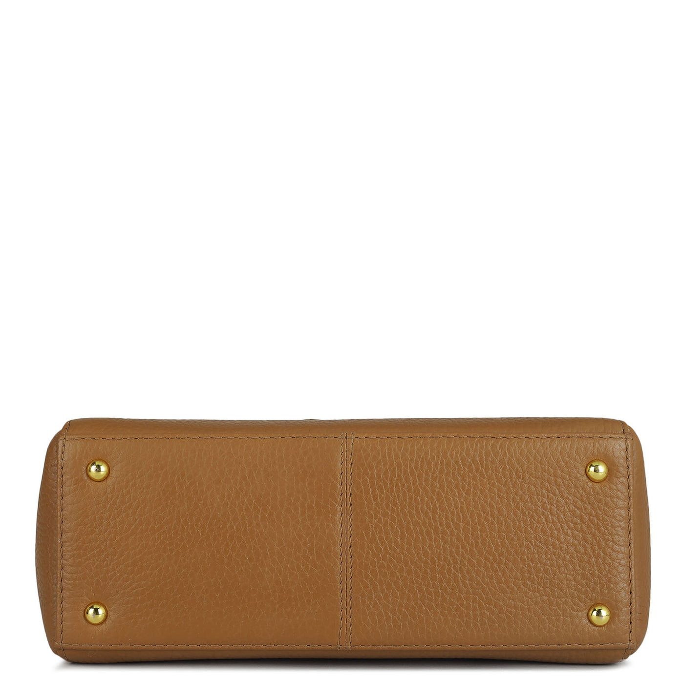 Small Wax Leather Sling - Caramel