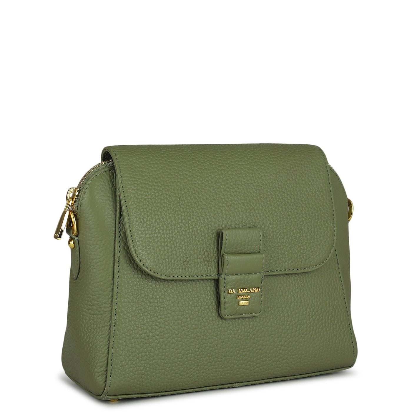 Small Wax Leather Sling - Fern