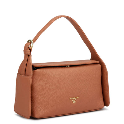 Small Wax Leather Sling - Terracotta