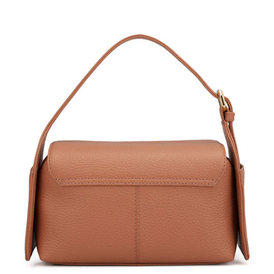 Small Wax Leather Sling - Terracotta