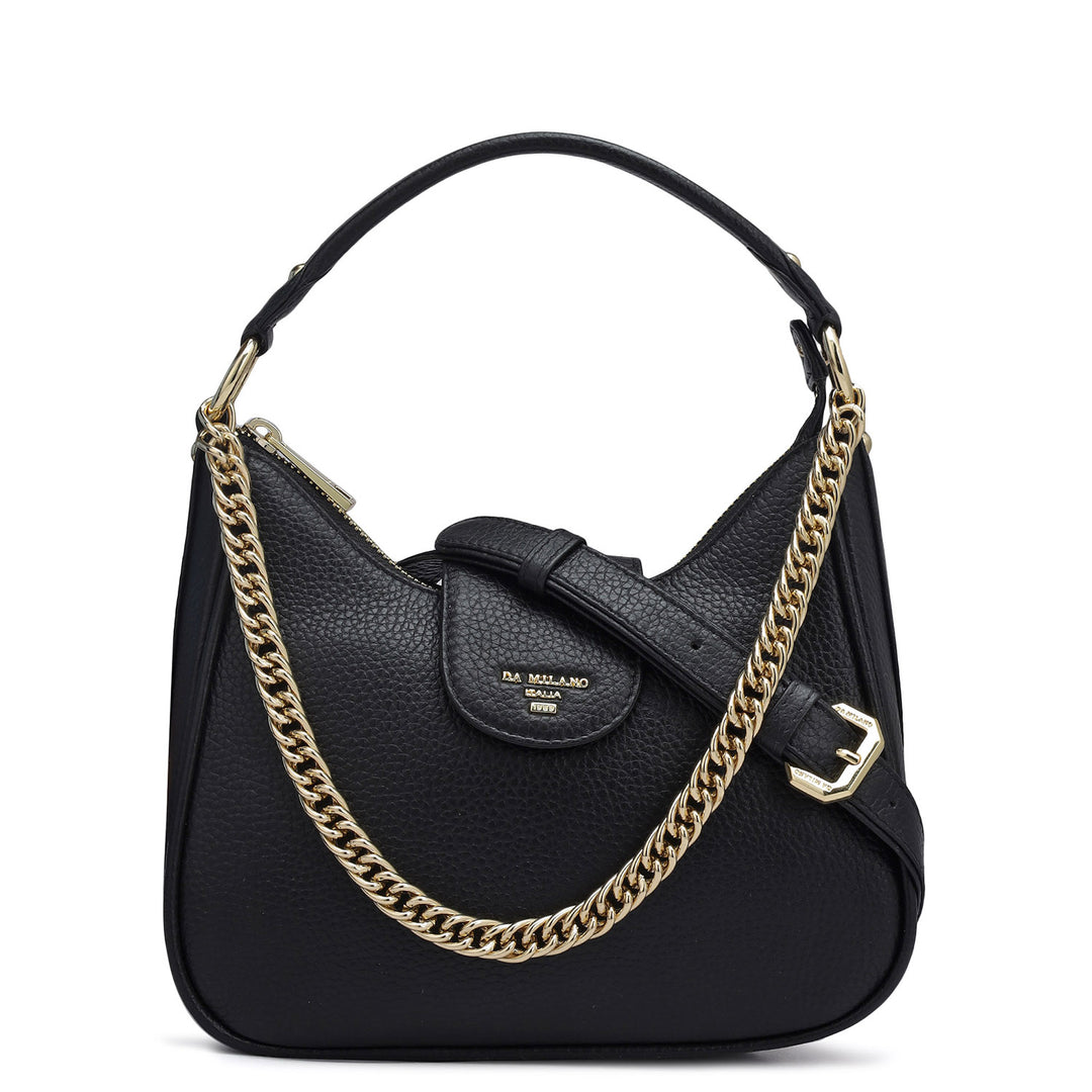 Da milano black sling bag hotsell