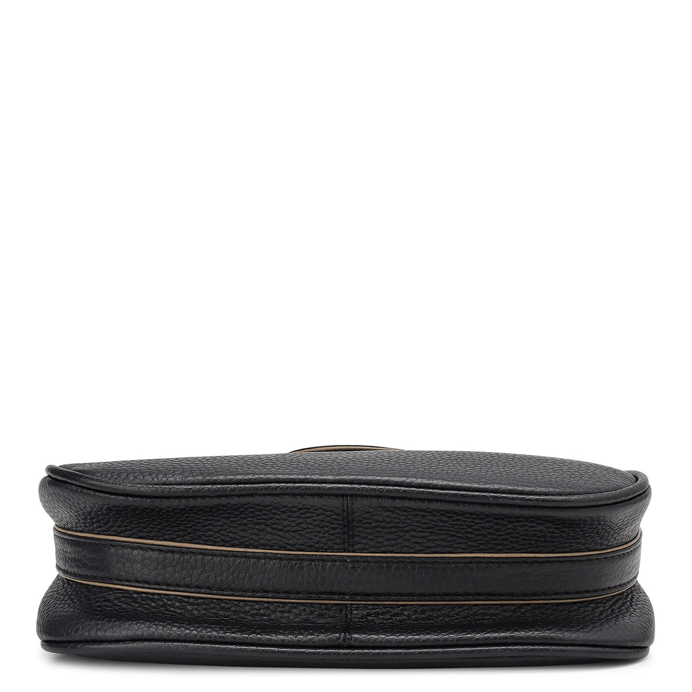 Small Wax Leather Sling - Black