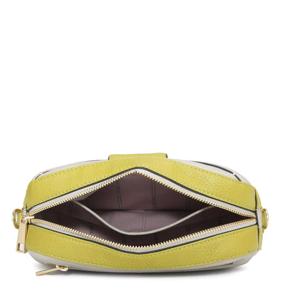 Small Wax Leather Sling - Khaki