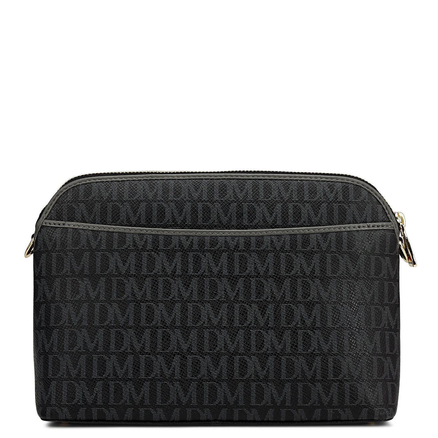 Small Monogram Leather Sling - Black