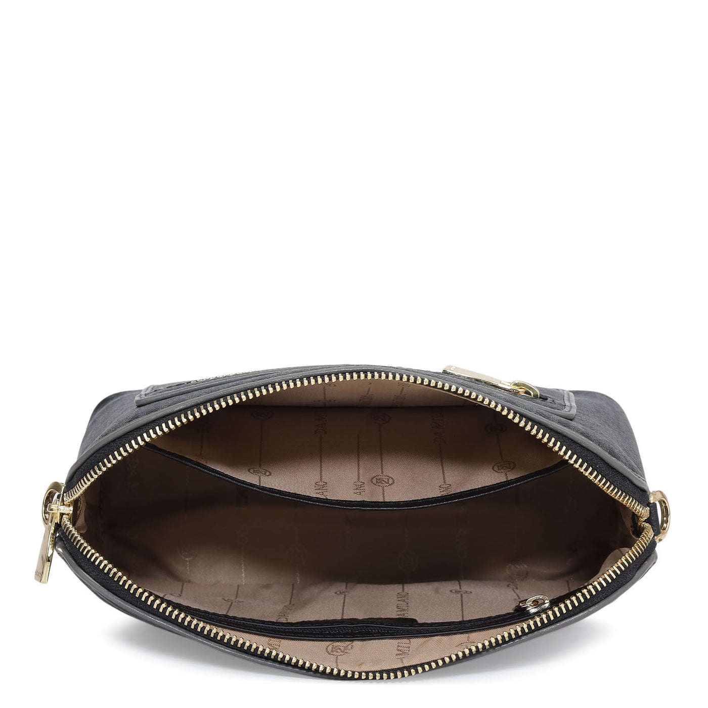 Small Monogram Leather Sling - Black