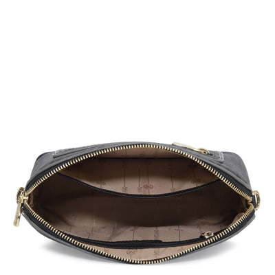 Small Monogram Leather Sling - Black