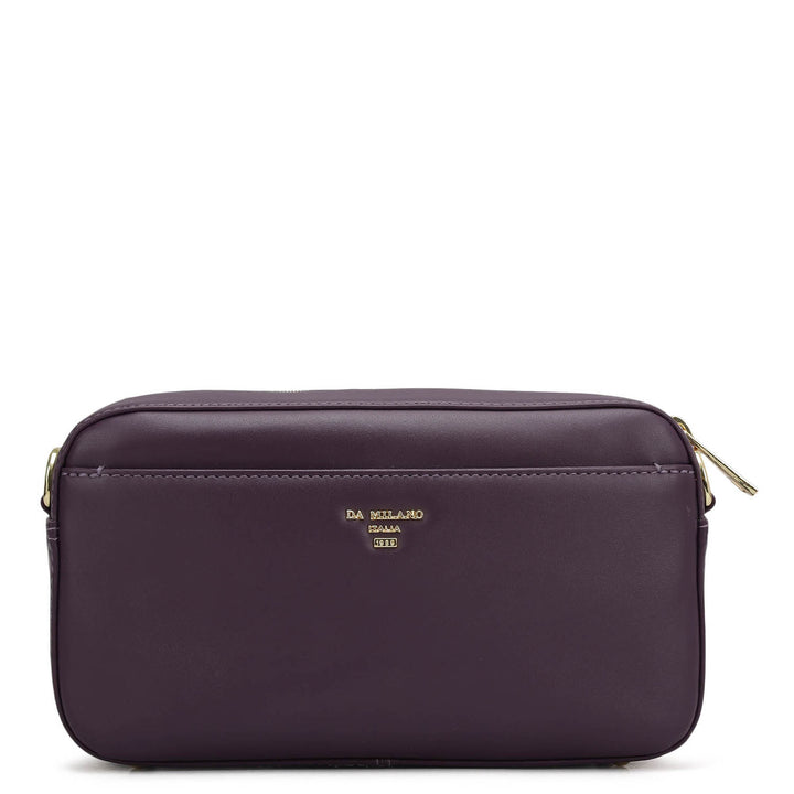 Mini Plain Leather Sling - Grapevine