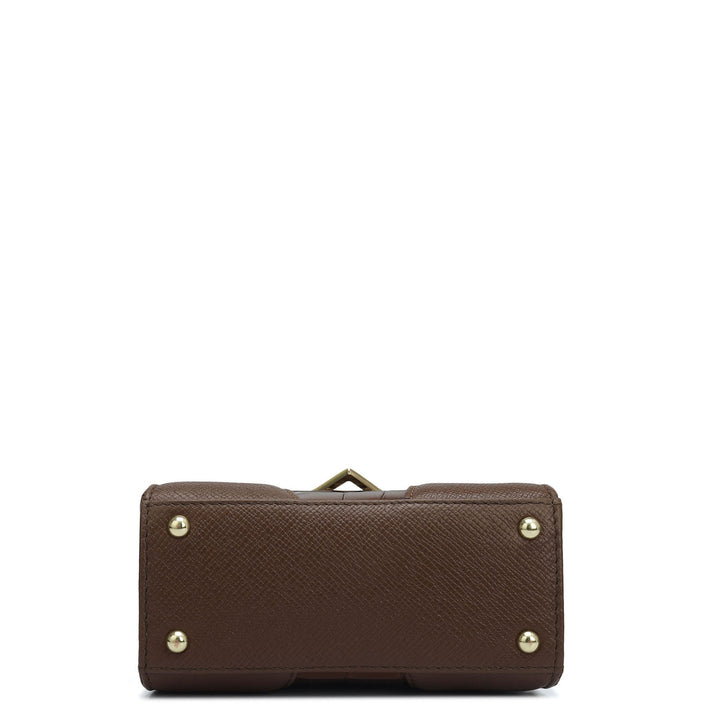 Small Croco Franzy Leather Sling - Date