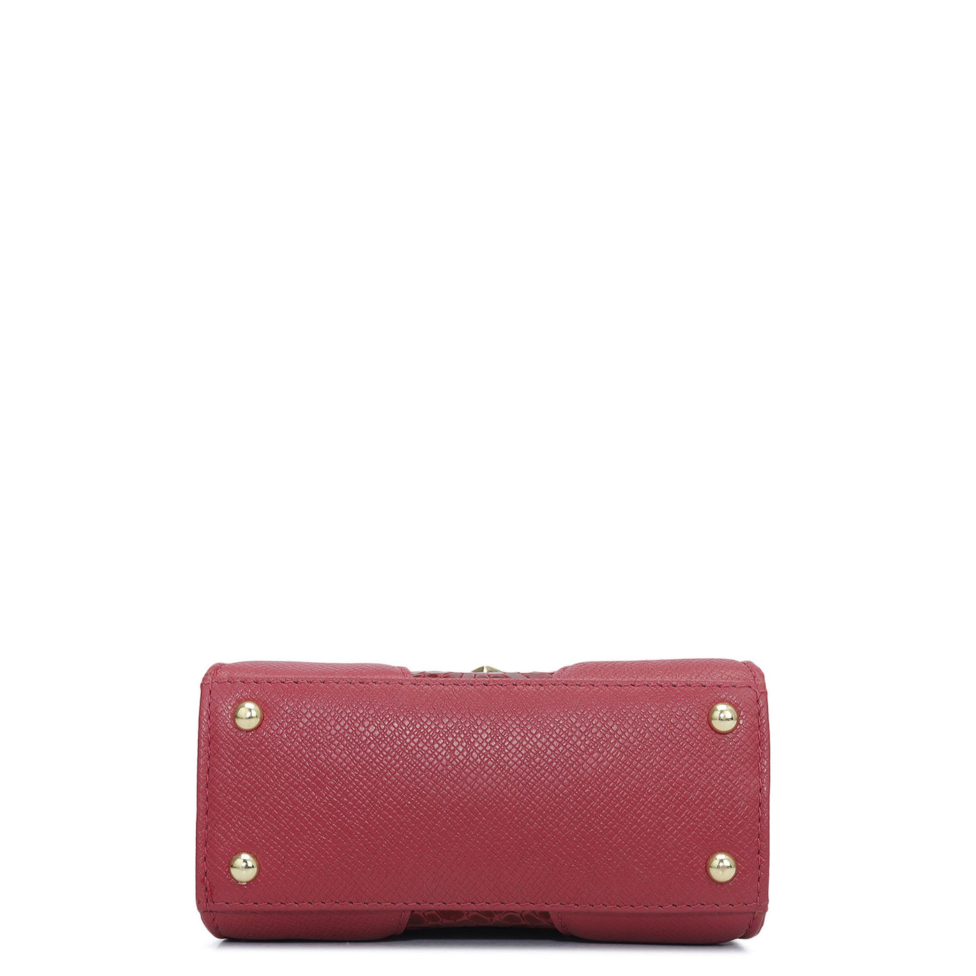 Small Croco Franzy Leather Sling - Plumberry