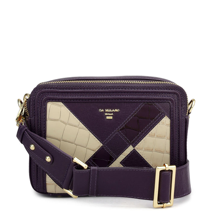 Mini Mosaic Franzy Leather Sling - Grapevine & Frost