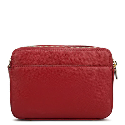 Mini Mosaic Franzy Leather Sling - Plumberry & Frost