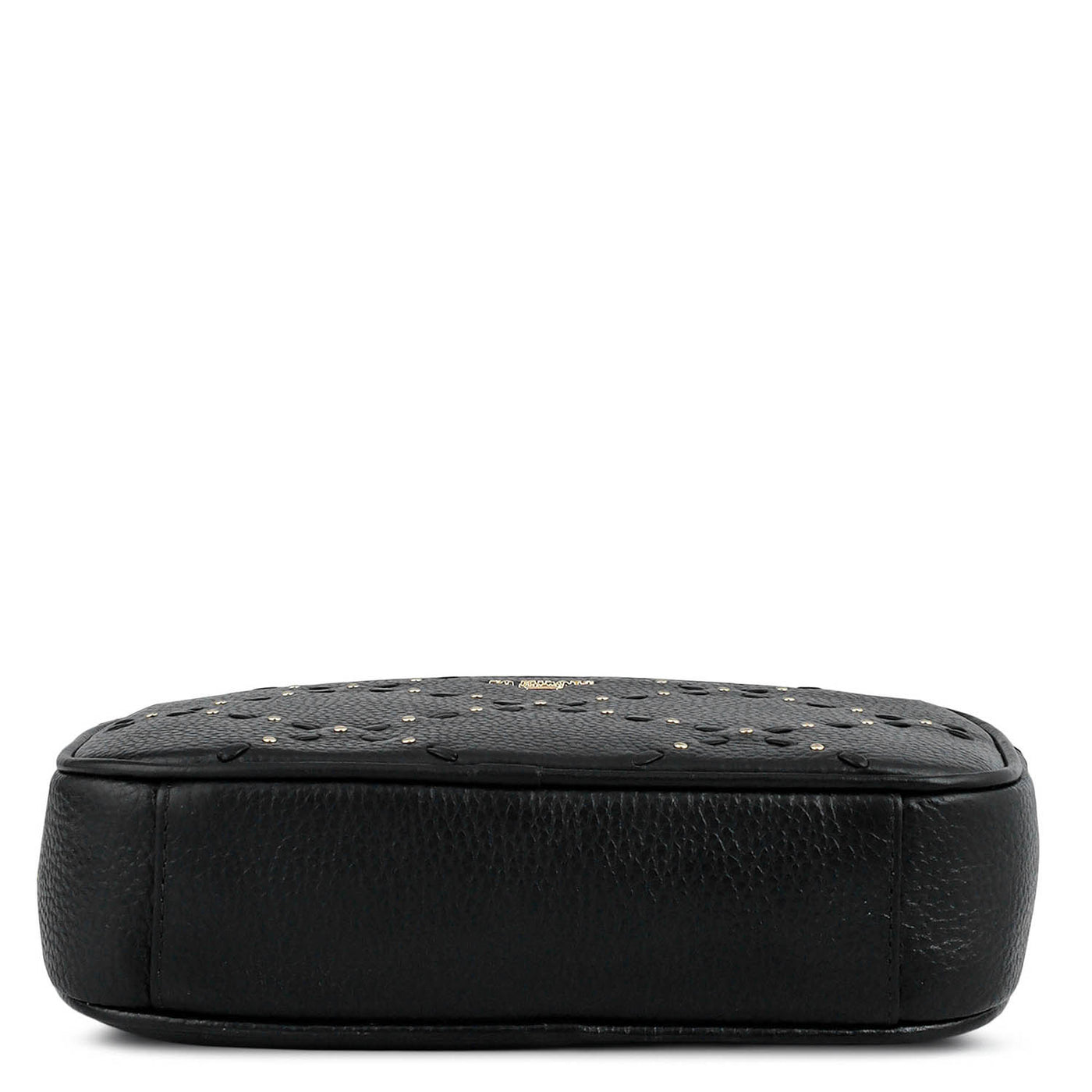 Serena Bunti Wax Leather Sling - Black