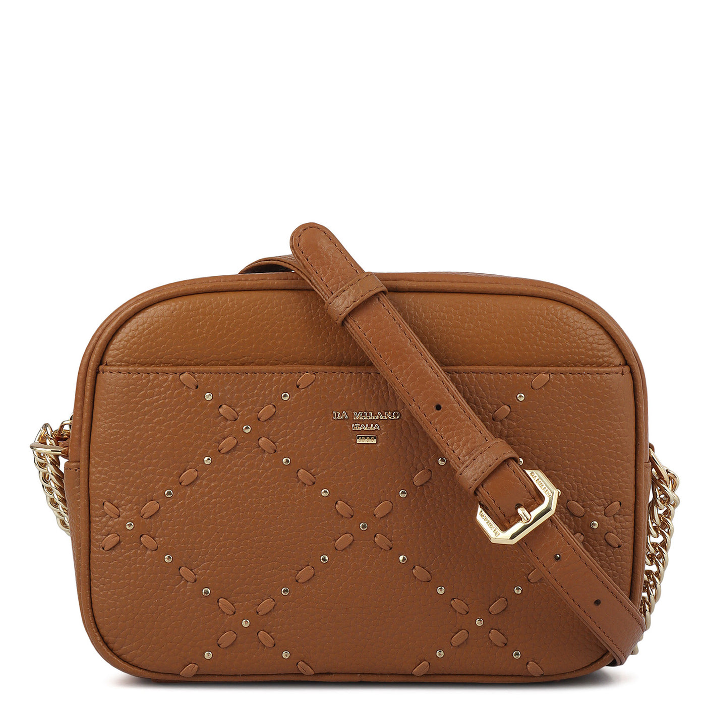 Serena Bunti Wax Leather Sling - Caramel