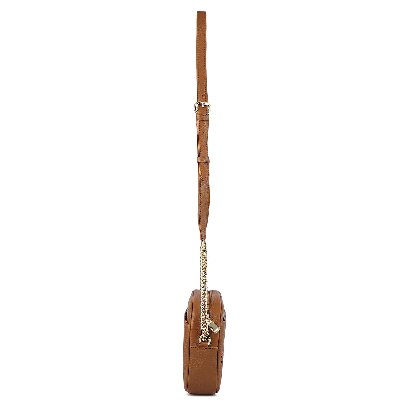 Serena Bunti Wax Leather Sling - Caramel