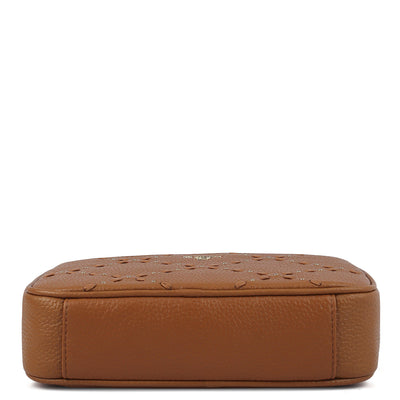Serena Bunti Wax Leather Sling - Caramel