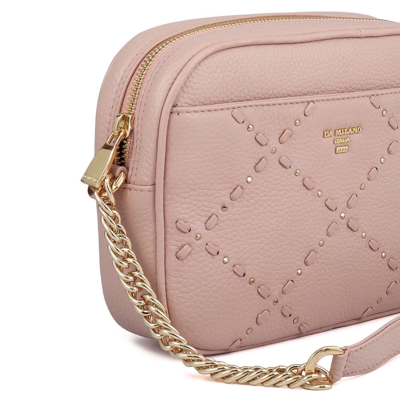 Serena Bunti Wax Leather Sling - Feather