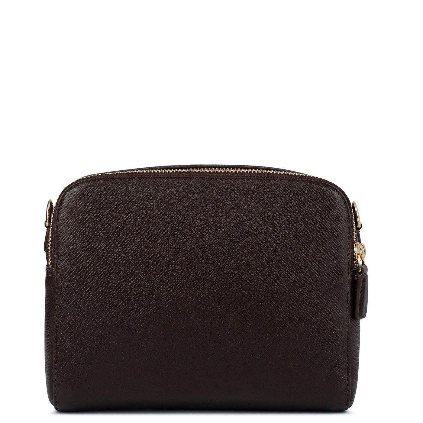 Small Franzy Leather Sling - Chocolate