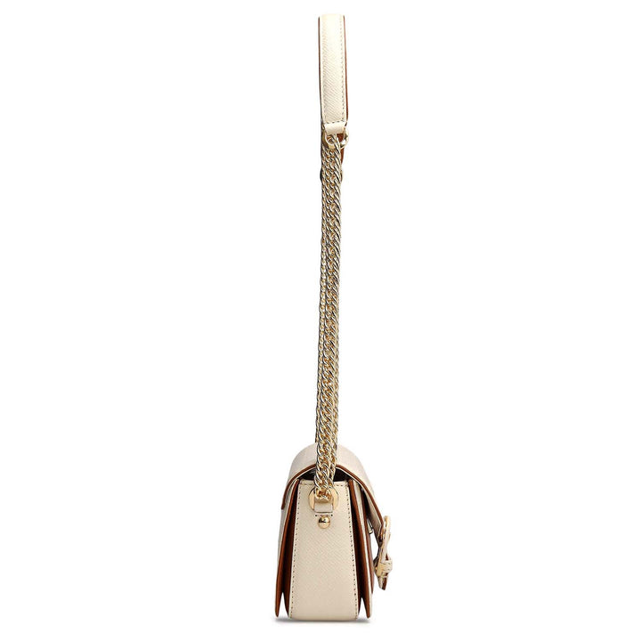 Small Monogram Leather Sling - Marshmallow