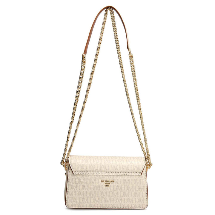 Small Monogram Leather Sling - Marshmallow