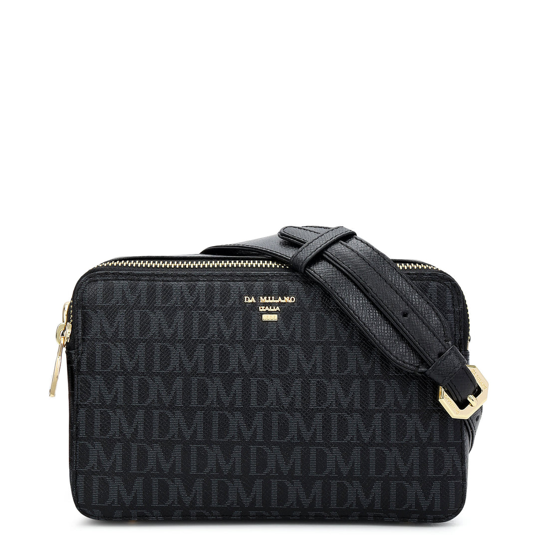 Monogram Sling Bag - Black