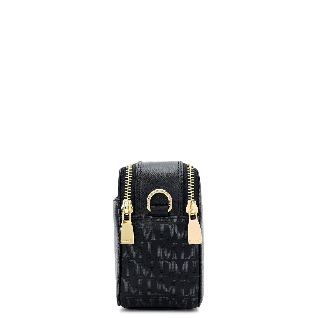 Monogram Sling Bag - Black
