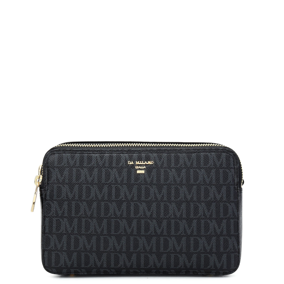 Monogram Sling Bag - Black