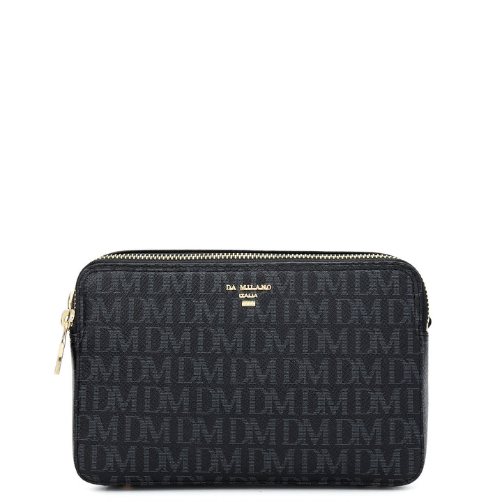 Monogram Sling Bag - Black