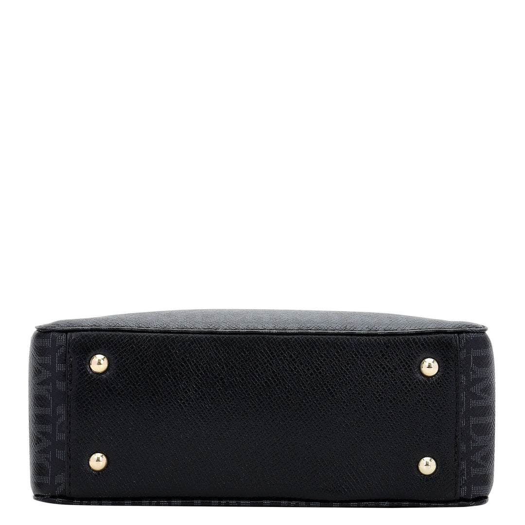 Monogram Sling Bag - Black