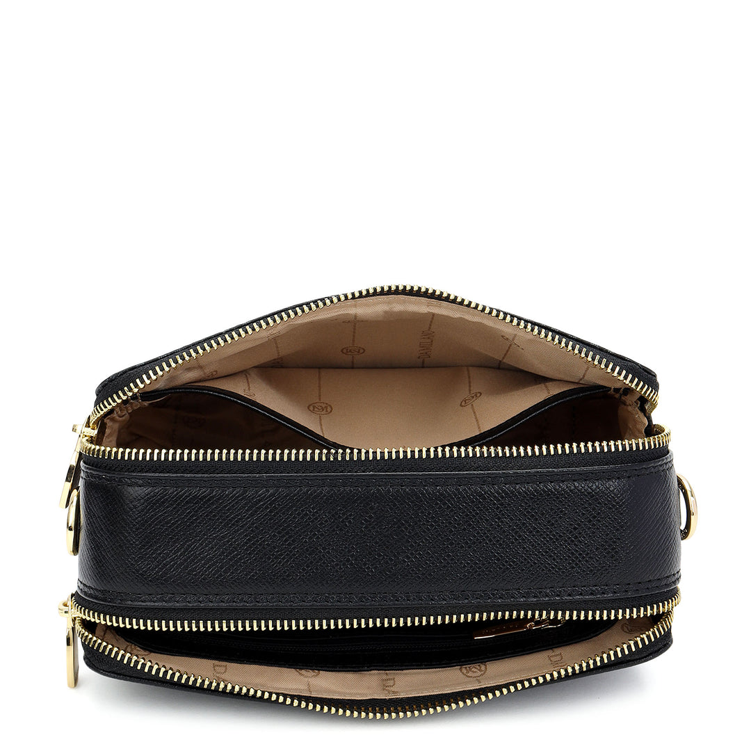 Monogram Sling Bag - Black