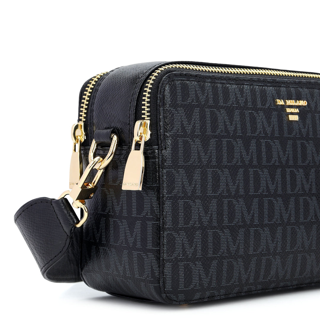 Monogram Sling Bag - Black