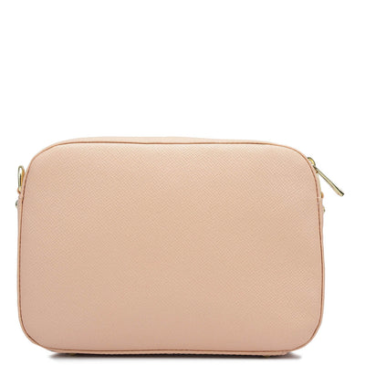 Small Franzy Leather Sling - Peach