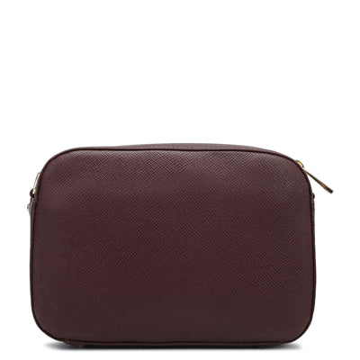 Small Franzy Leather Sling - Wine