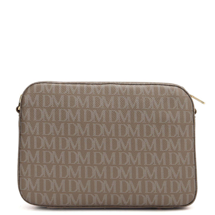 Small Monogram Franzy Leather Sling - Smoke Grey