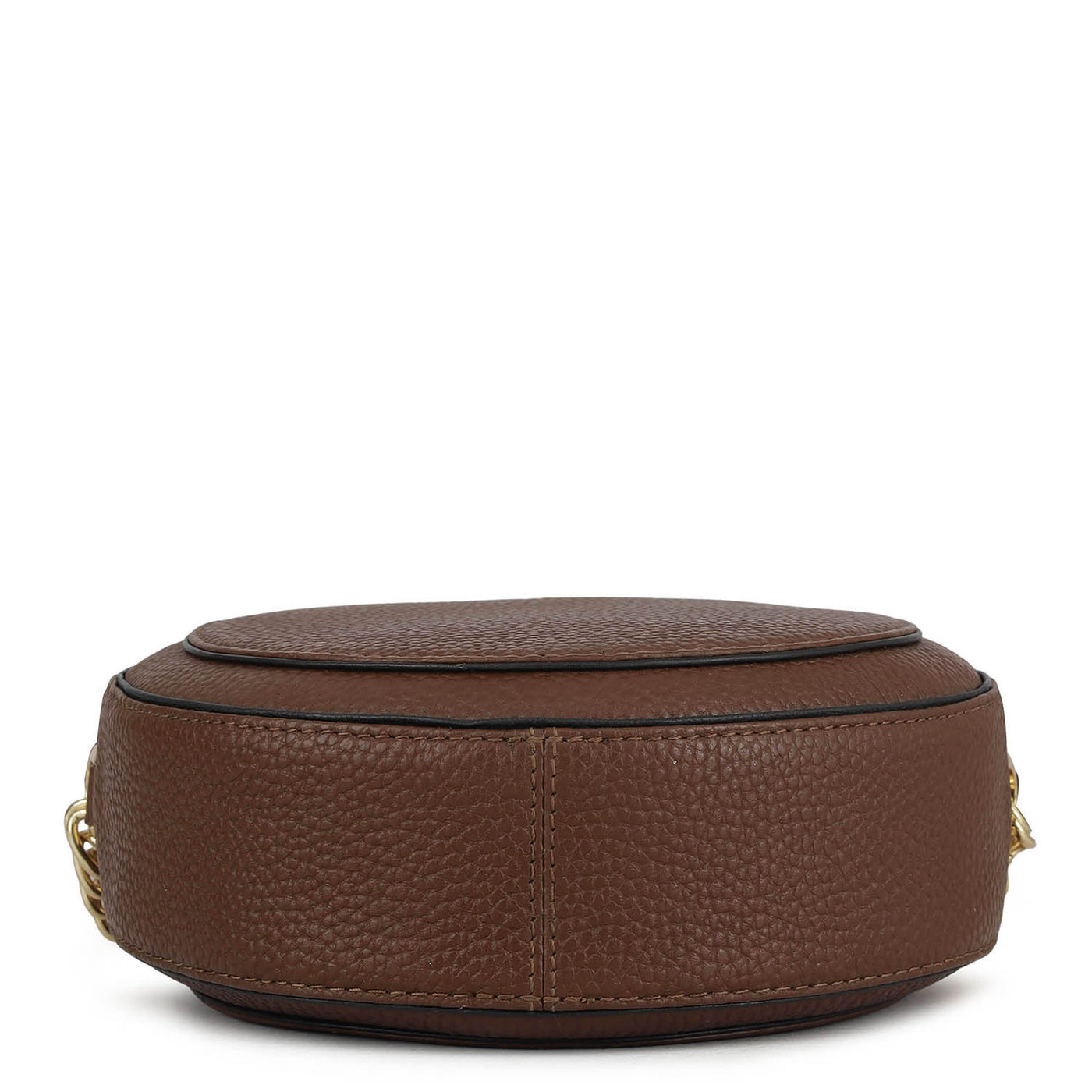 Small Wax Leather Sling - Espresso