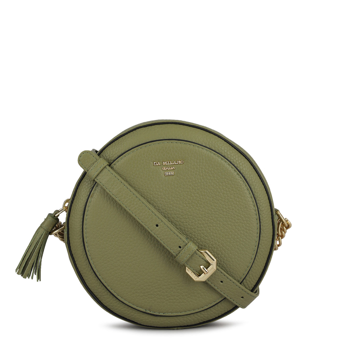 Small Wax Leather Sling - Fern