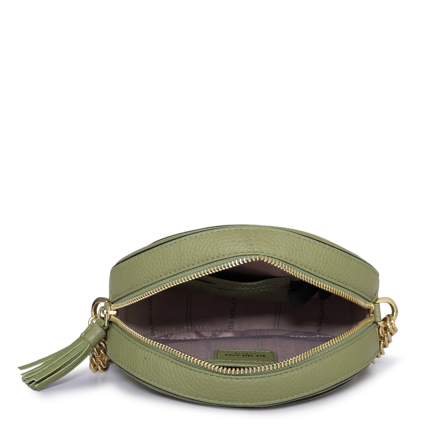 Small Wax Leather Sling - Fern