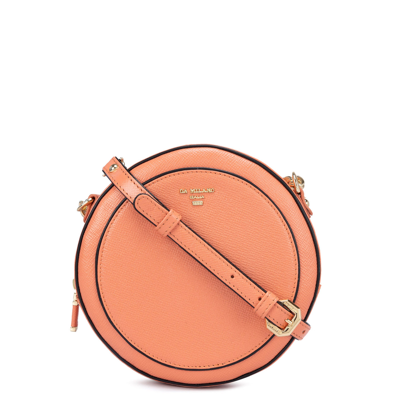 Small Franzy Leather Sling - Salmon