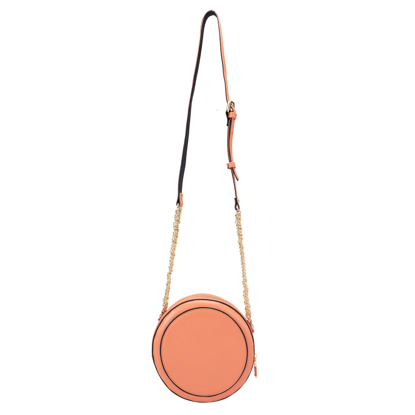 Small Franzy Leather Sling - Salmon