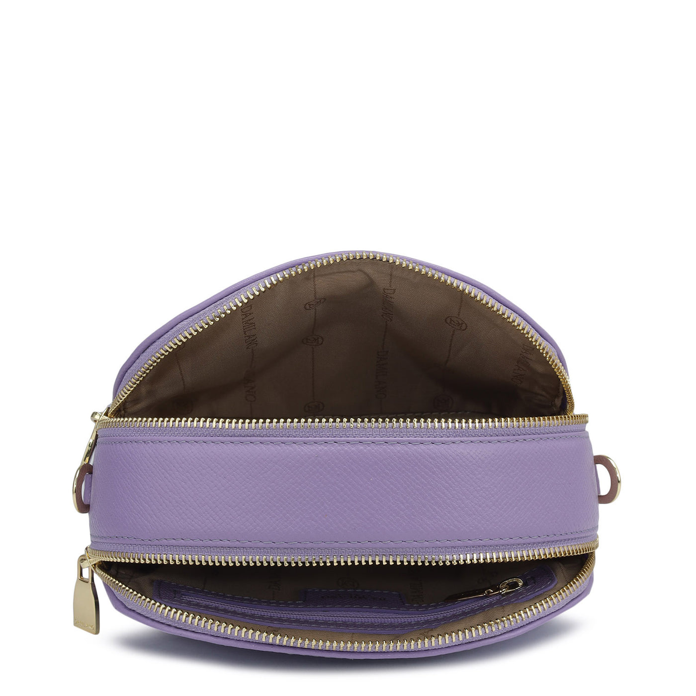 Small Croco Franzy Leather Sling - Purple Haze