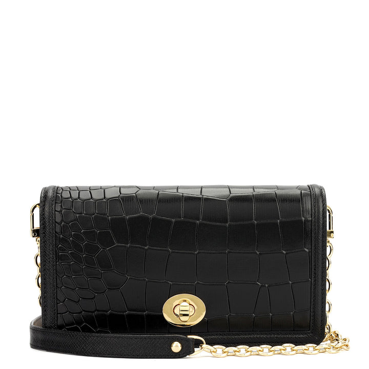 Classic Wallet On Chain - Black