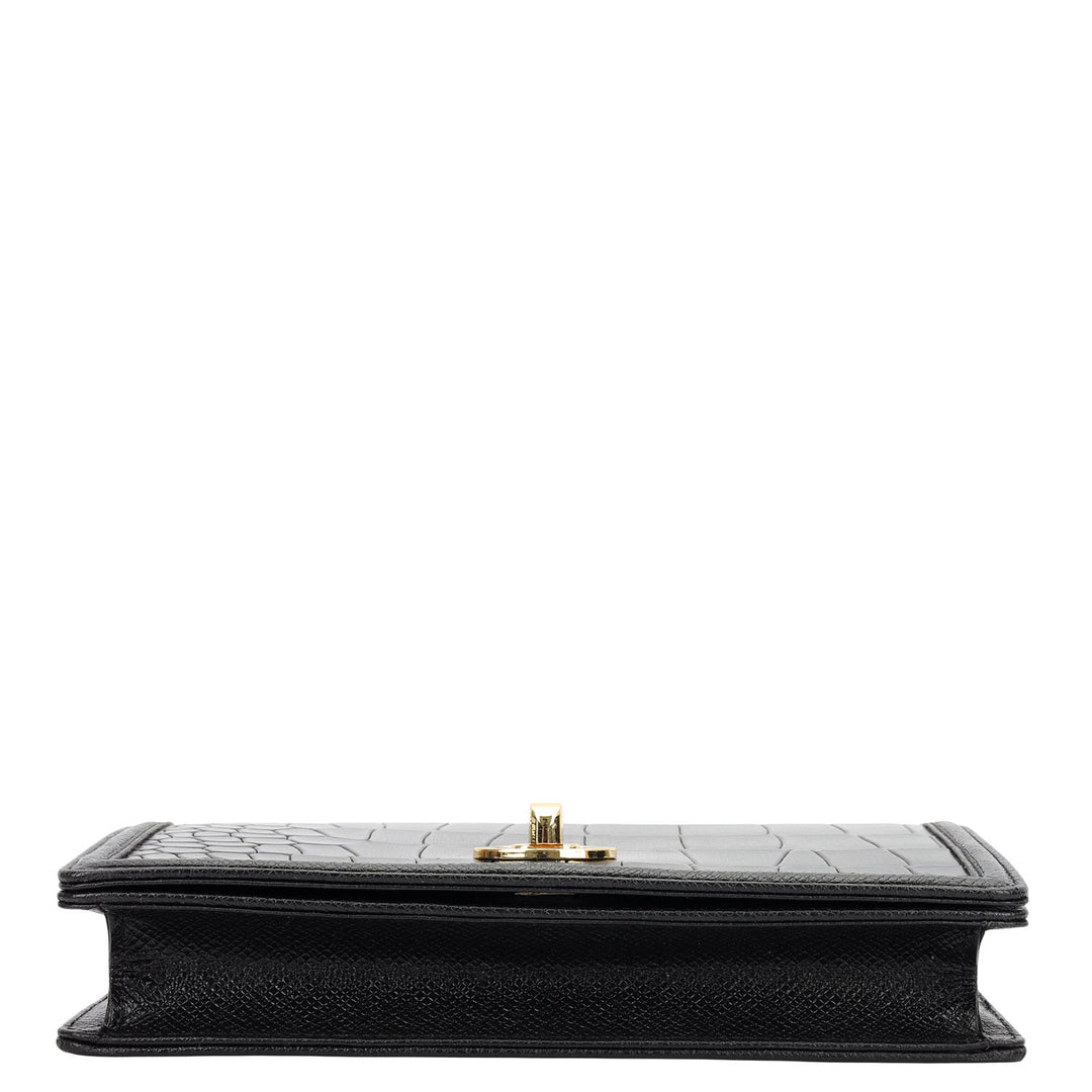 Classic Wallet On Chain - Black