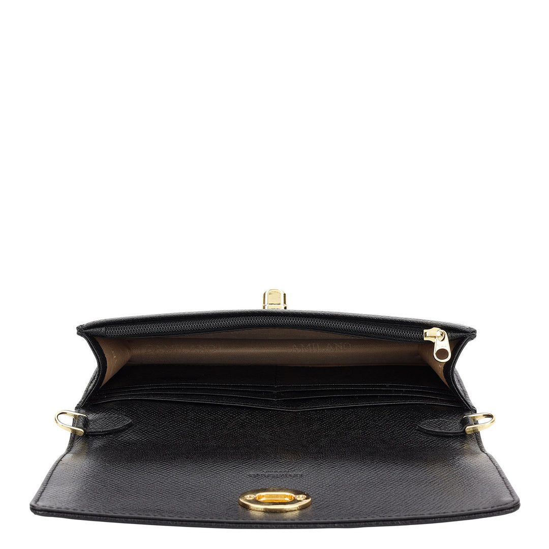 Classic Wallet On Chain - Black