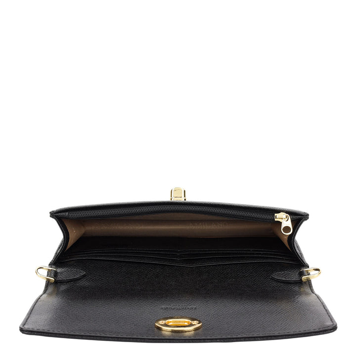 Classic Wallet On Chain - Black