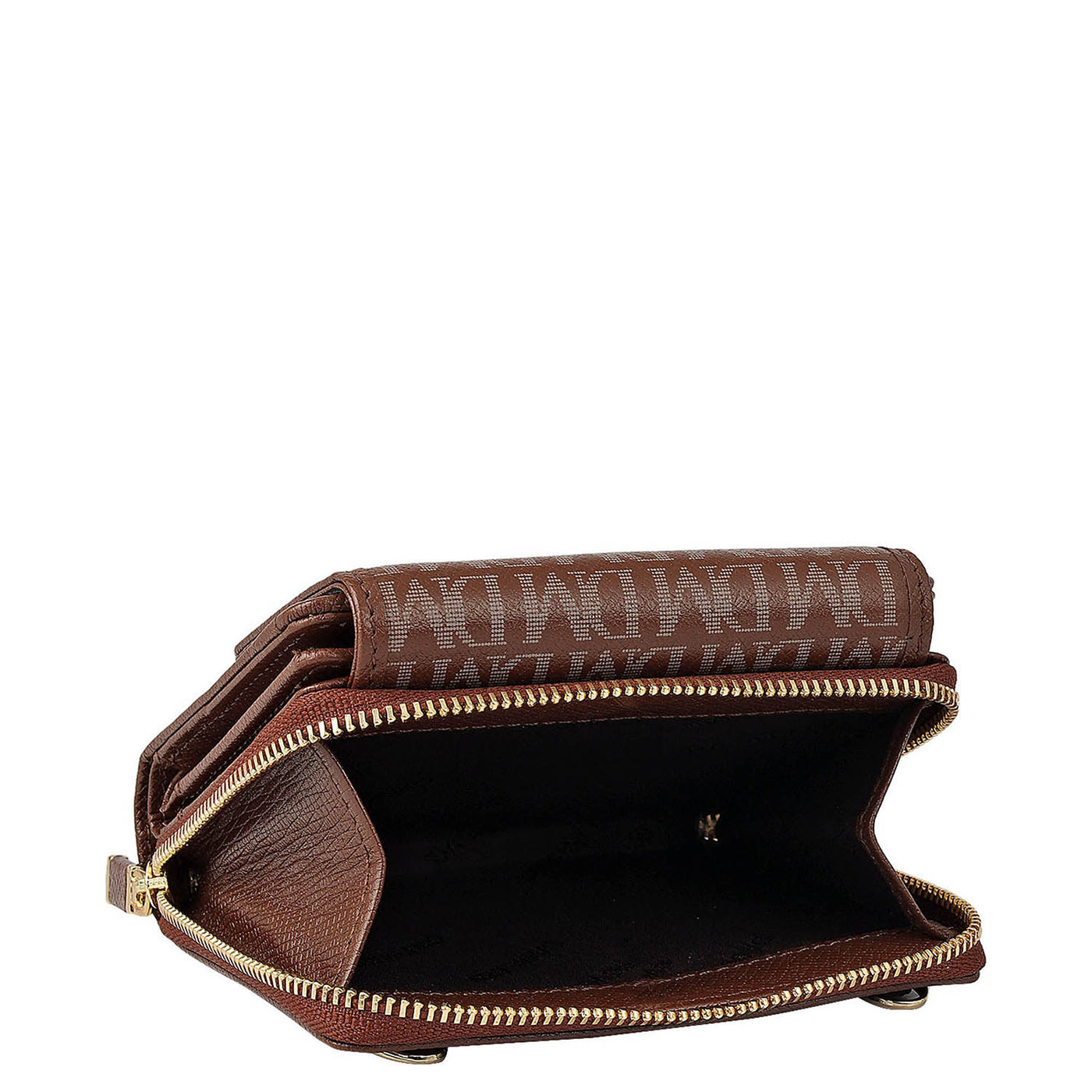 Monogram Leather Ladies Wallet - Date
