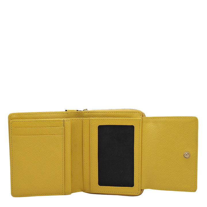 Monogram Leather Ladies Sling Wallet - Minion