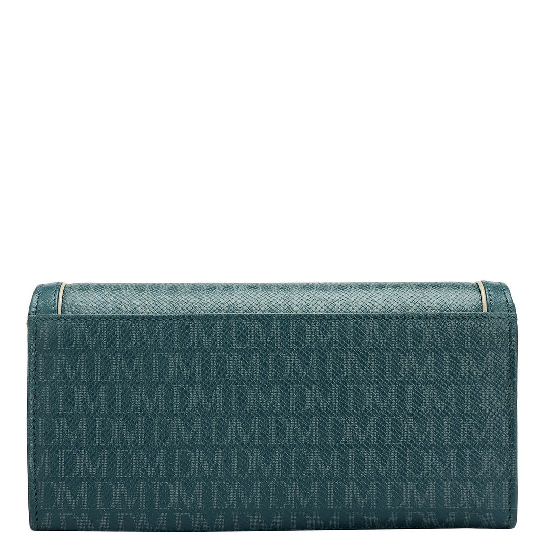 Monogram Leather Ladies Sling Wallet - Octane